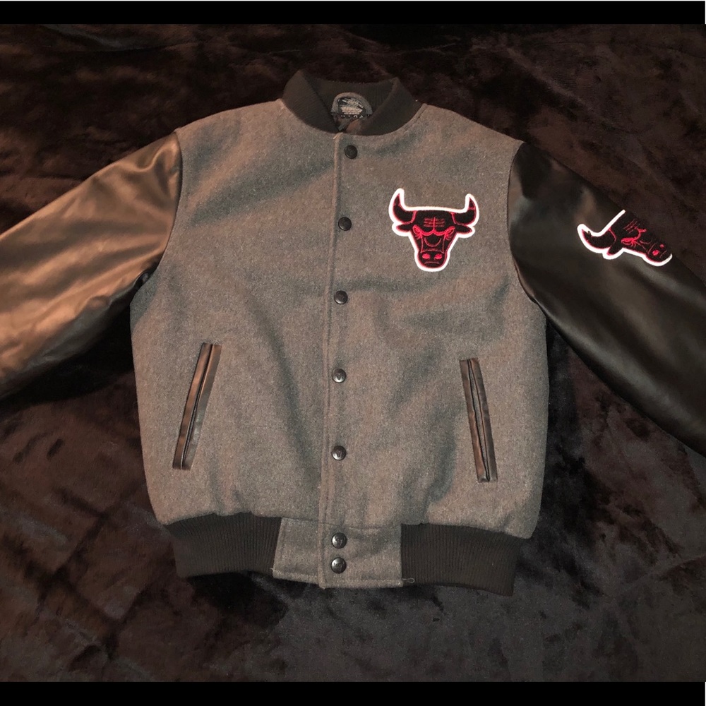 Vintage Chicago Bulls Letterman Jacket-Boys